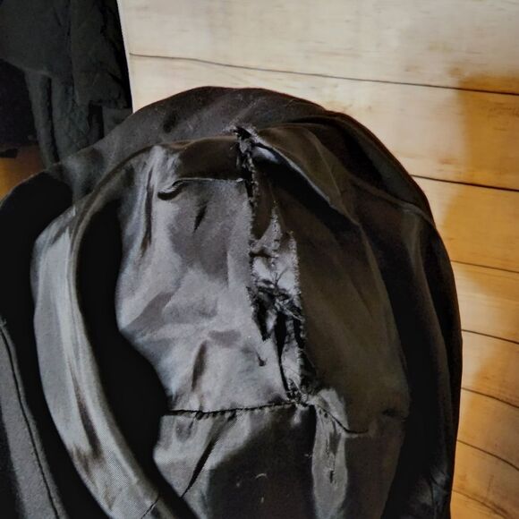 Allen B. by Allen Schwartz Black Embellished Blazer Size Medium - Picture 10 of 11